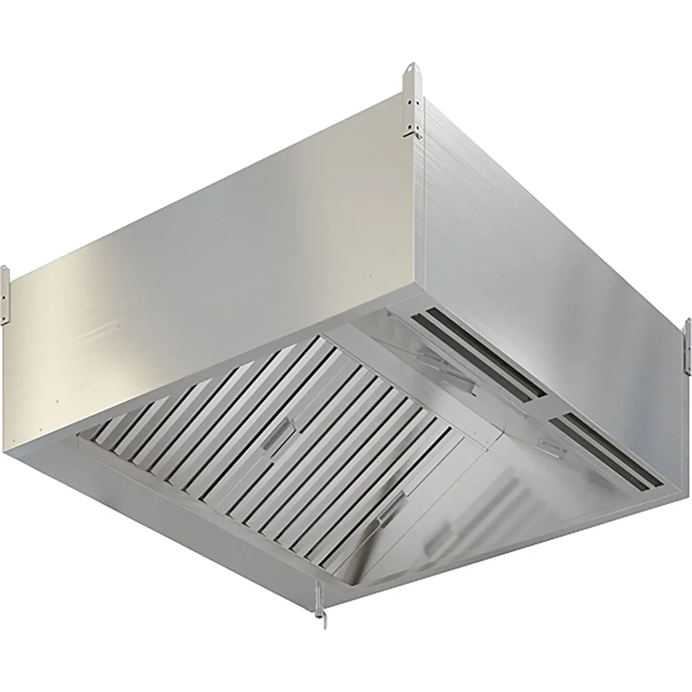 Зонт приточно-вытяжной пристенный ЗПВПКП-22/08 с подсветкой