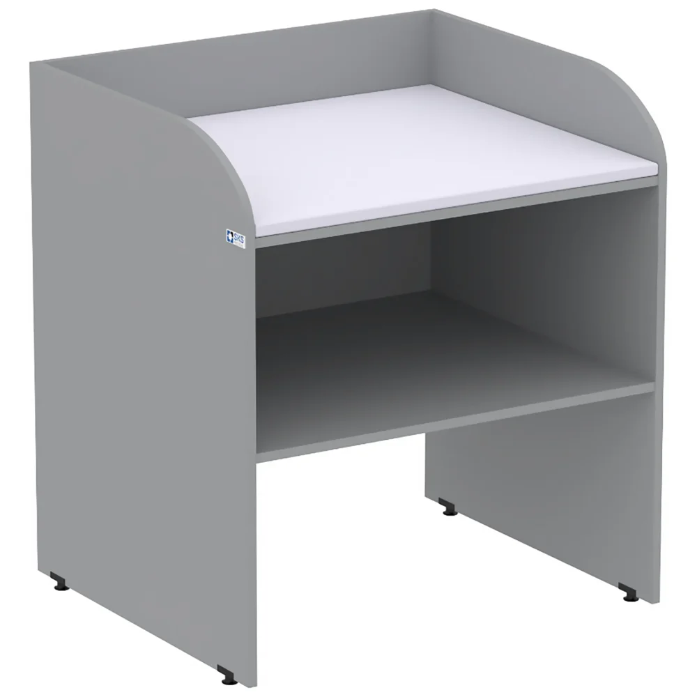 Стол пеленальный GRAY LITE 1 (белый матрас)