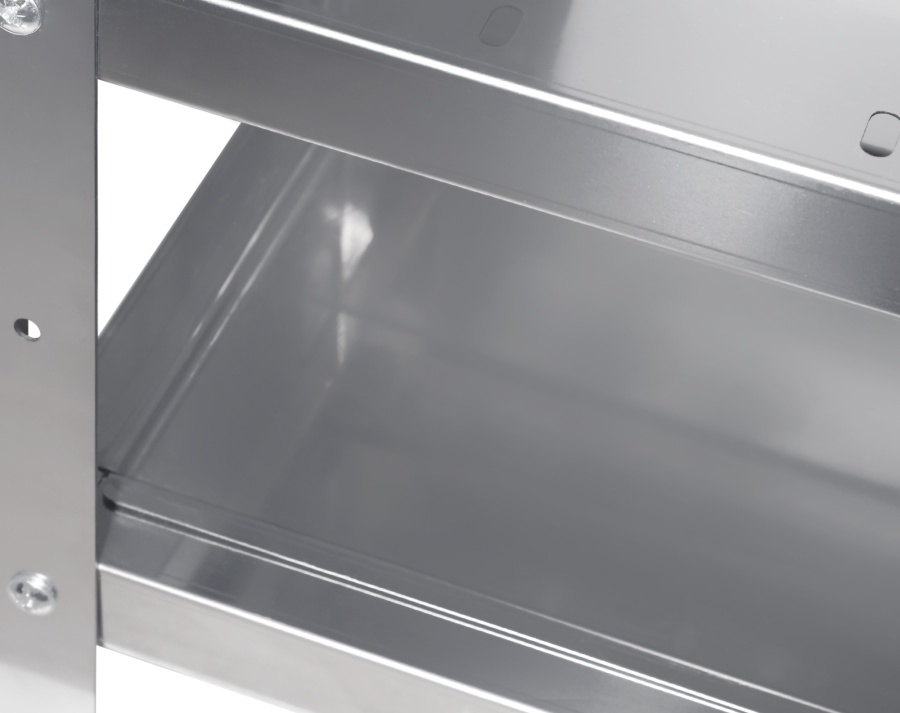 СТЕЛЛАЖ для посуды Luxstahl СРСП-1800*1200*300