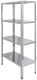 Стеллаж металлический (нержавеющая сталь)