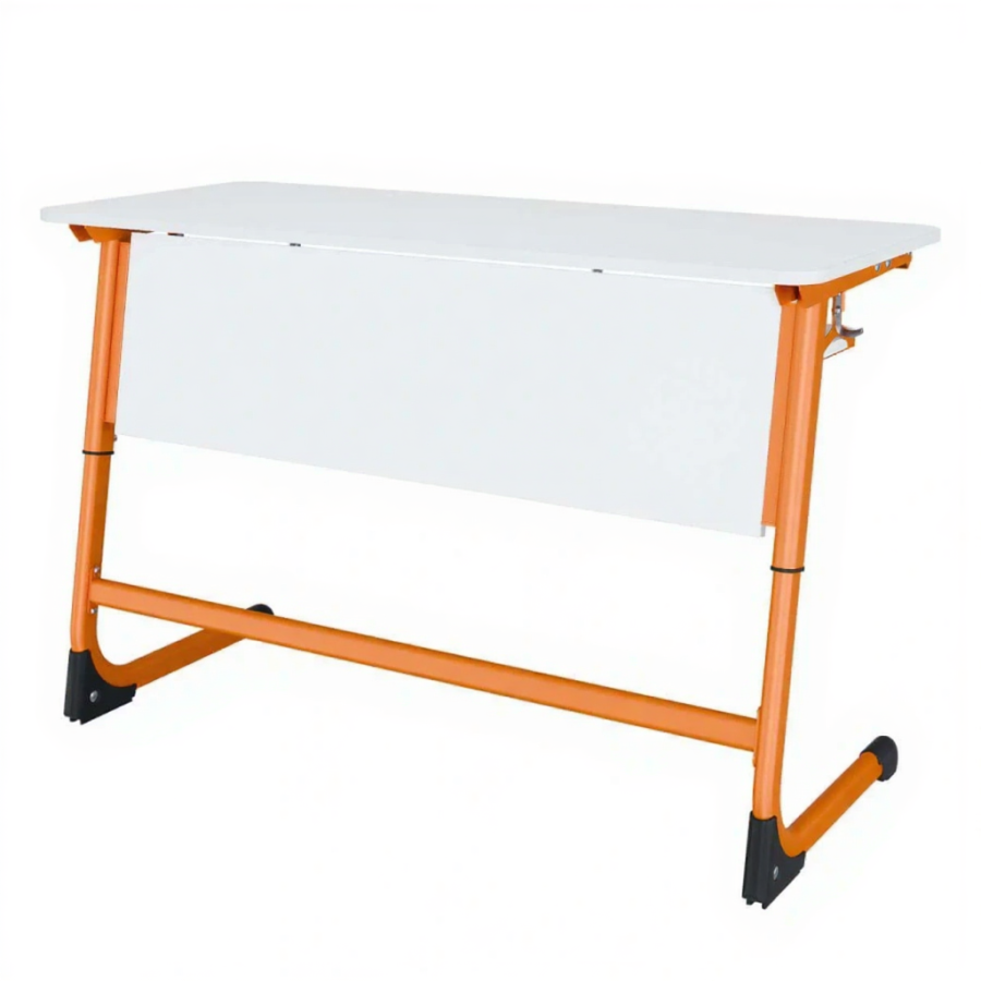 Парта 2М Smart с полкой (ЛДСП)