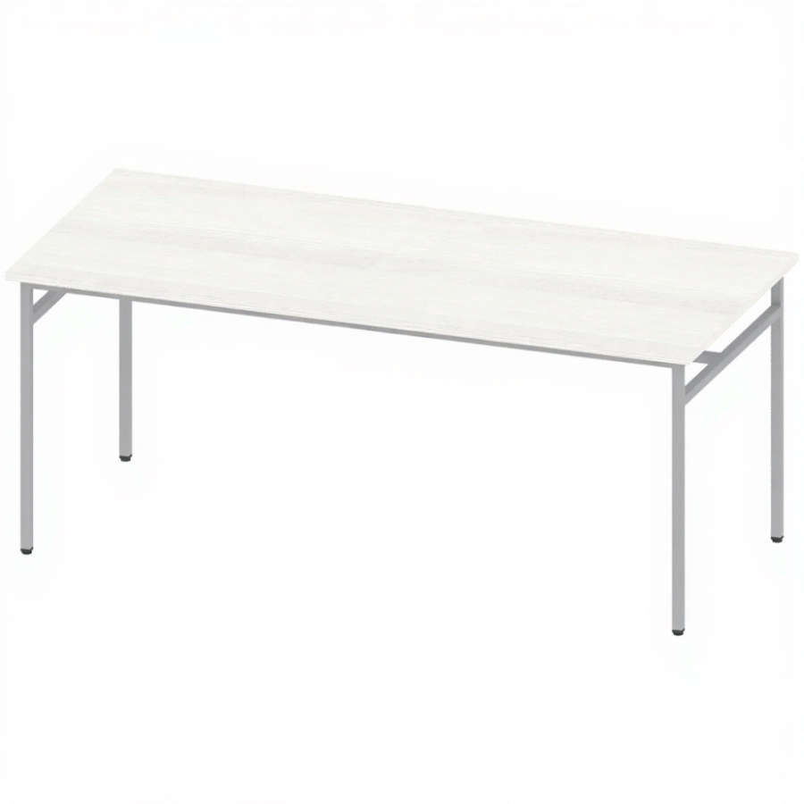 Стол обеденный 1800 мм МСТ-ШК-7, Сосна Выбеленная