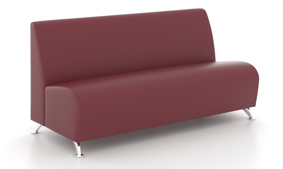 Прямой 3-м модуль Интер Хром