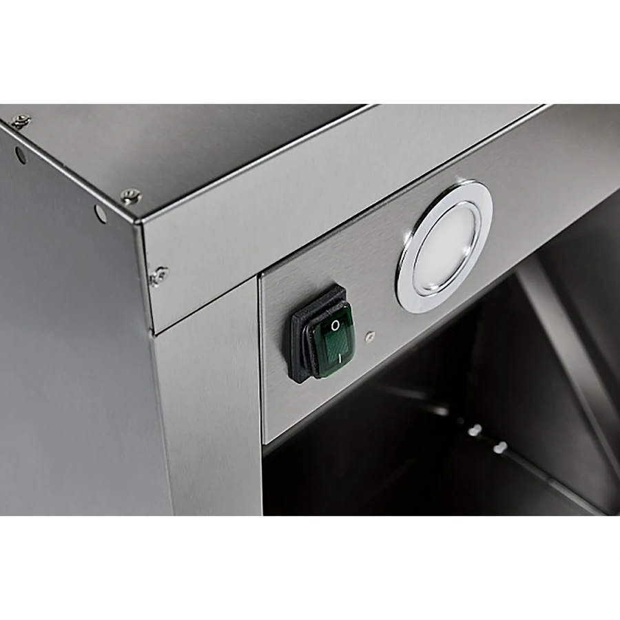 Зонт вытяжной пристенный ЗВПП-24/08 с подсветкой