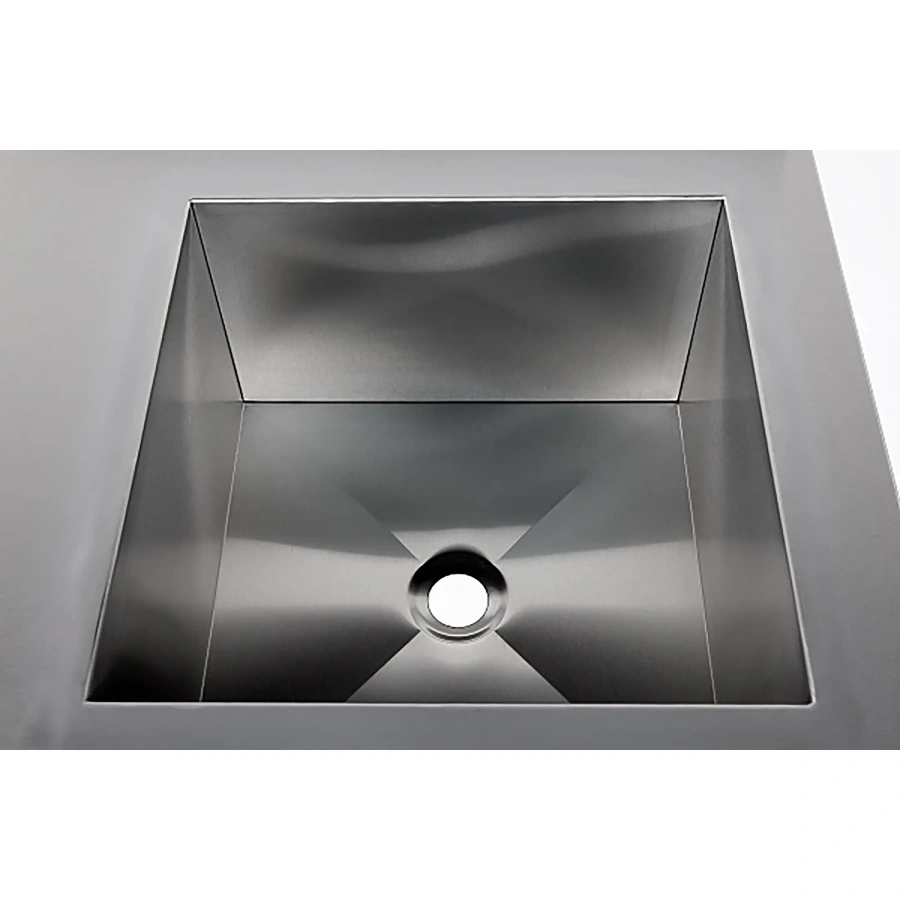 Ванна моечная с рабочей поверхностью с бортом ВМСР/1-10/6-БПО-ЭЦ