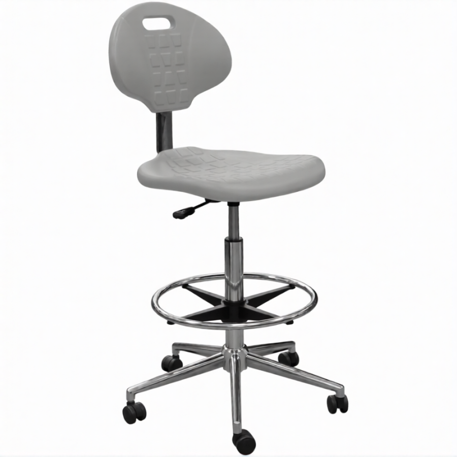 Стул лабораторный полиуретановый КР12-В