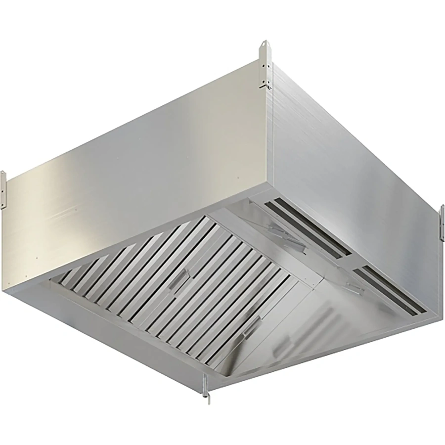 Зонт приточно-вытяжной пристенный ЗПВПКП-15/12 с подсветкой