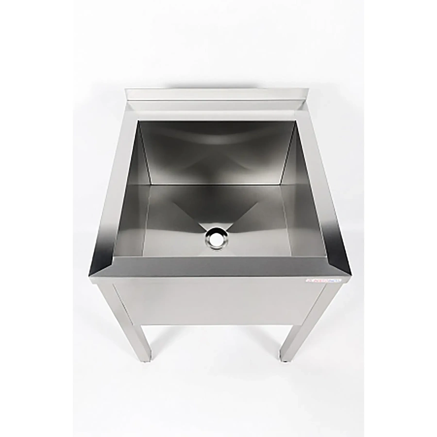 Ванна моечная односекционная с бортом ВМС-1/7-Б