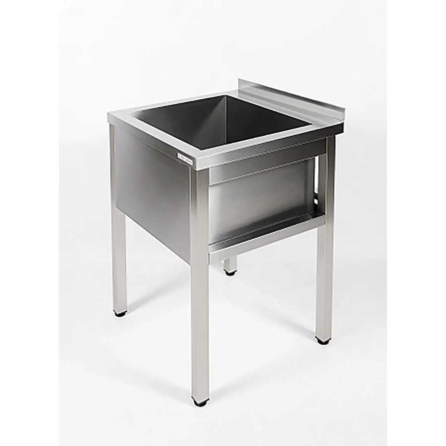 Ванна моечная односекционная с бортом ВМС-1/7-Б