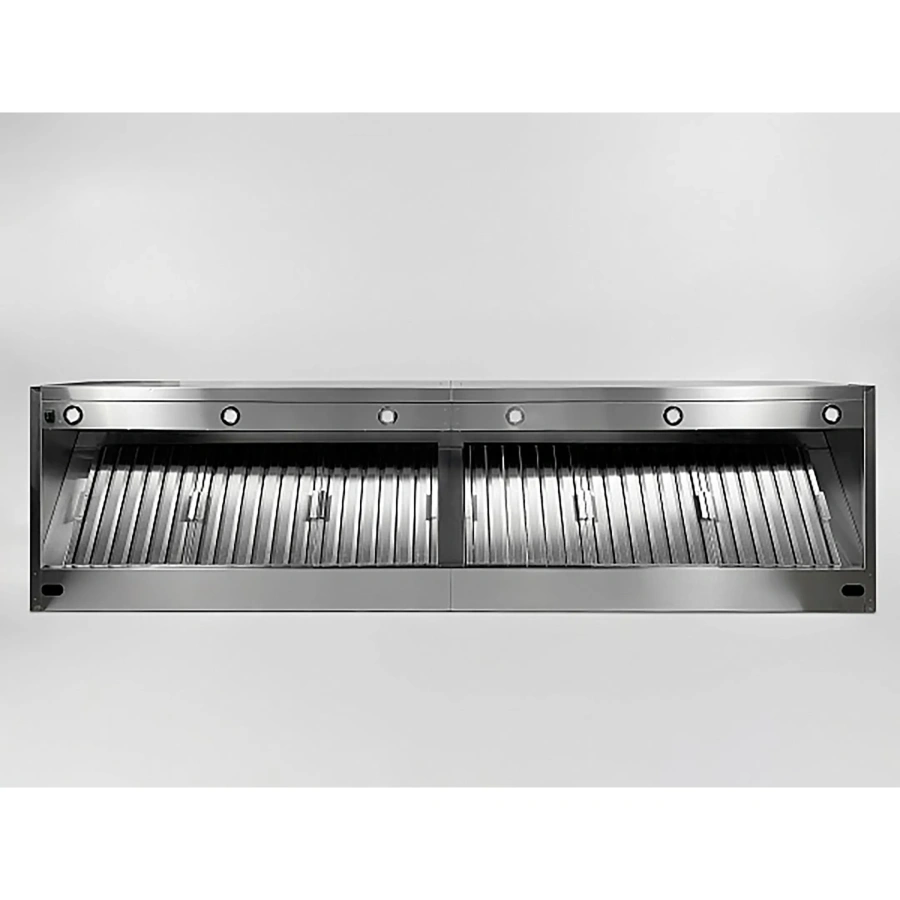 Зонт вытяжной пристенный с подсветкой ЗВПКП-12/14