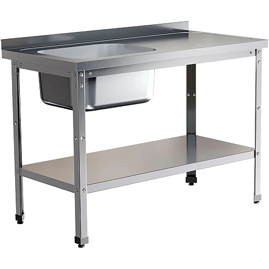 Ванна моечная с рабочей поверхностью ВМЦР/1-14/6-БЛП-ЭН